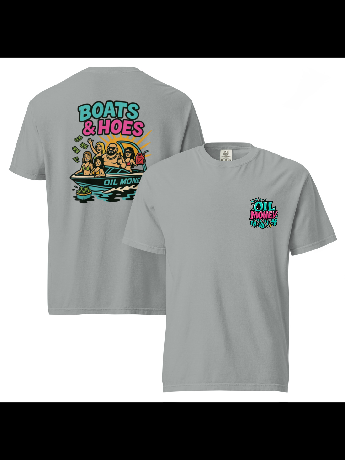 Short sleeve boats and hoes t shirt